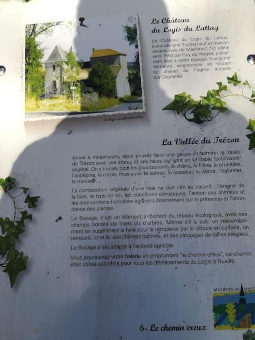 Le Logis Cholet 49300 Lieu Exceptionnel En Famille Ou Amis Villa Mazieres-en-Mauges Exteriör bild