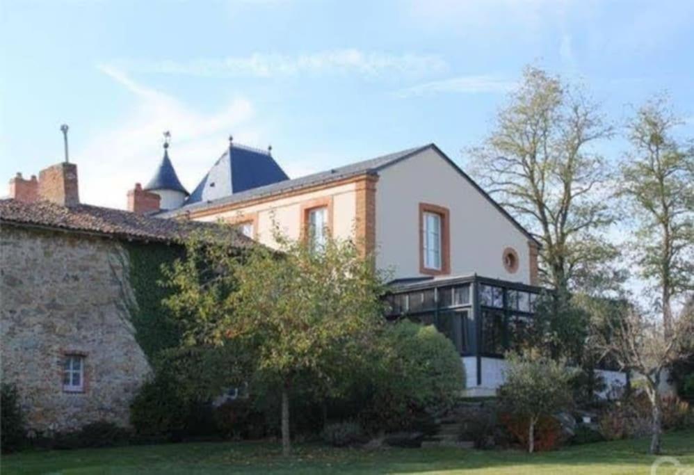 Le Logis Cholet 49300 Lieu Exceptionnel En Famille Ou Amis Villa Mazieres-en-Mauges Exteriör bild