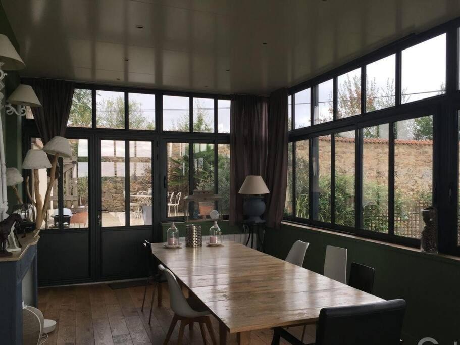 Le Logis Cholet 49300 Lieu Exceptionnel En Famille Ou Amis Villa Mazieres-en-Mauges Exteriör bild